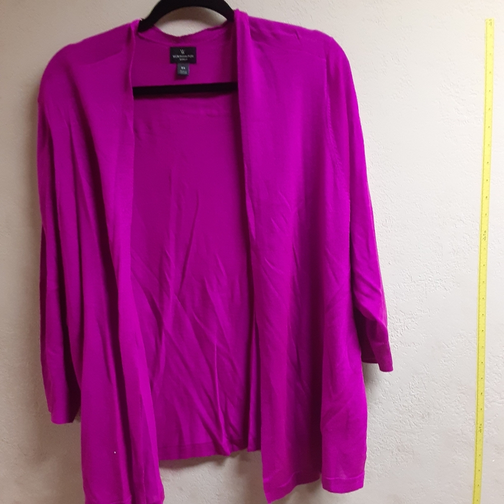Purple Cardigan